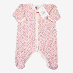 PETIT BATEAU 3 mois Pyjama fleurs