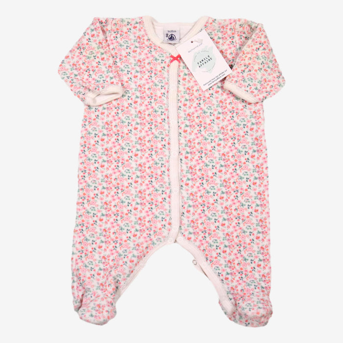 PETIT BATEAU 3 mois Pyjama fleurs