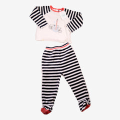 SERGENT MAJOR 2 ans Pyjama rayé velours