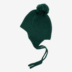 SOLEIL 2 ans Bonnet en maille vert