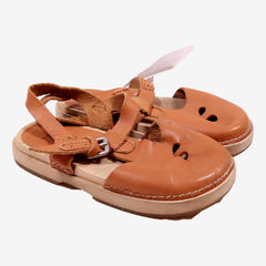 ZARA P23 sandales marron camel