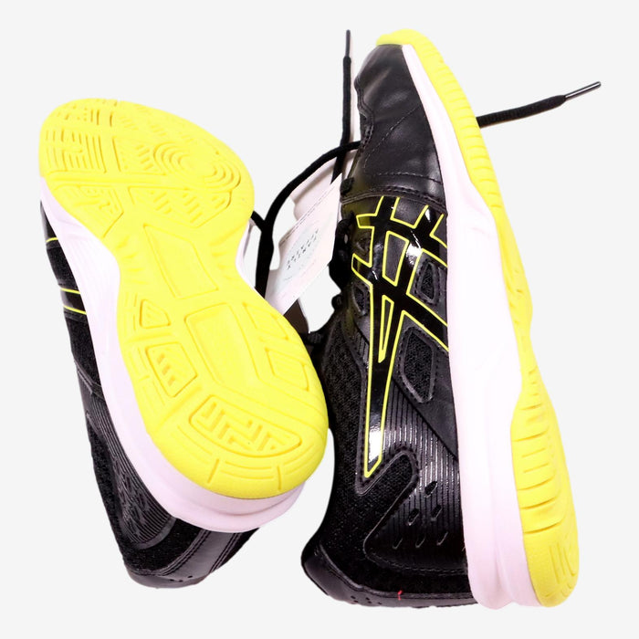 ASICS P36 baskets noir et jaune fluo