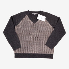 BONPOINT 6 ans pull gris canage