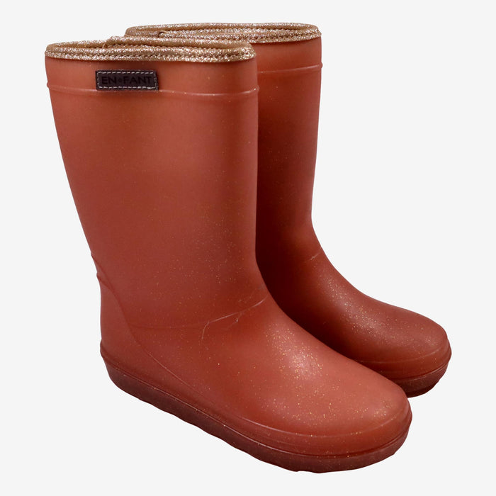 EN FANT P35 bottes de pluie rose fourrées