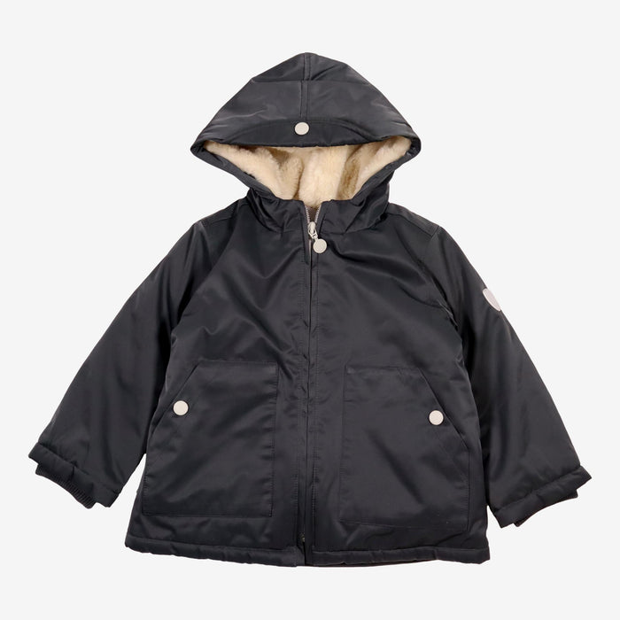 BONPOINT 2 ans parka interieur fourrure