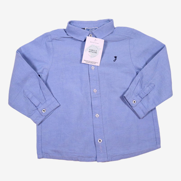 JACADI 3 ans Chemise bleu ciel