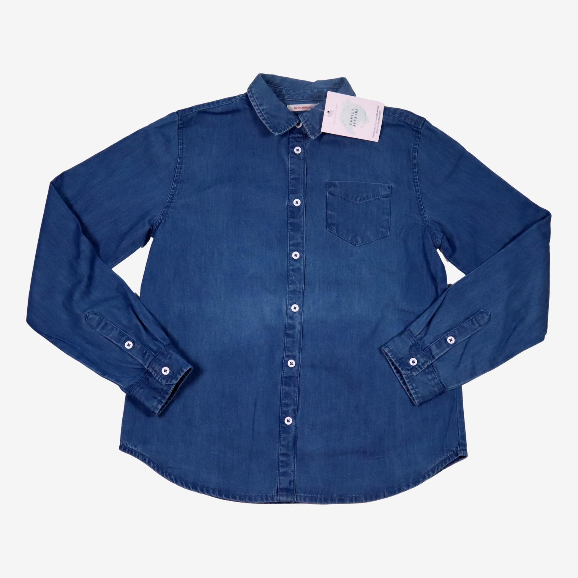 MONOPRIX 10 ans Chemise en chambray