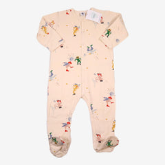 PETIT BATEAU 2 ans pyjama écru imprimé