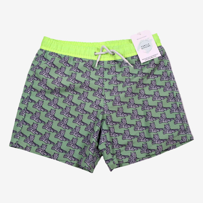 BRAI 8 ans short de bain léopards verts