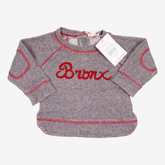 ZEF 6m sweat fin gris "Bronx"