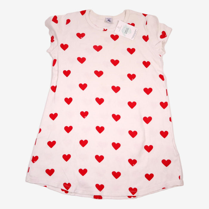 PETIT BATEAU 10 ans chemise de nuit coeur