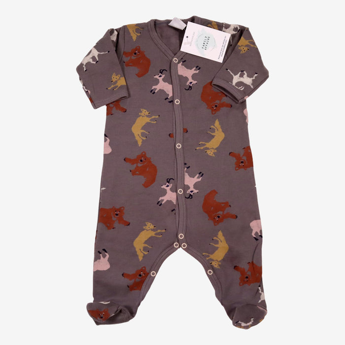 PETIT BATEAU 3m pyjama ours bouc loup