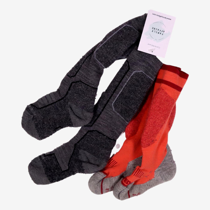 WEDZE Pointure 23/26 Lot de chaussettes de ski