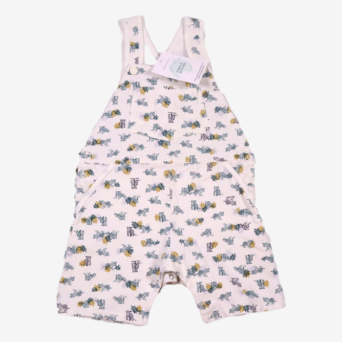 PETIT BATEAU 2 ans combi short blanche avec tigres