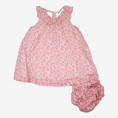 LILI GAUFRETTE 18 mois Ensemble robe et boomer rose