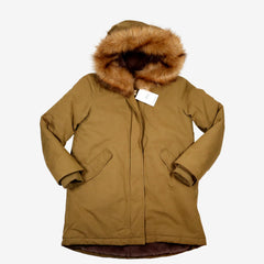 CYRILLUS 10 ans parka doublé fourrure