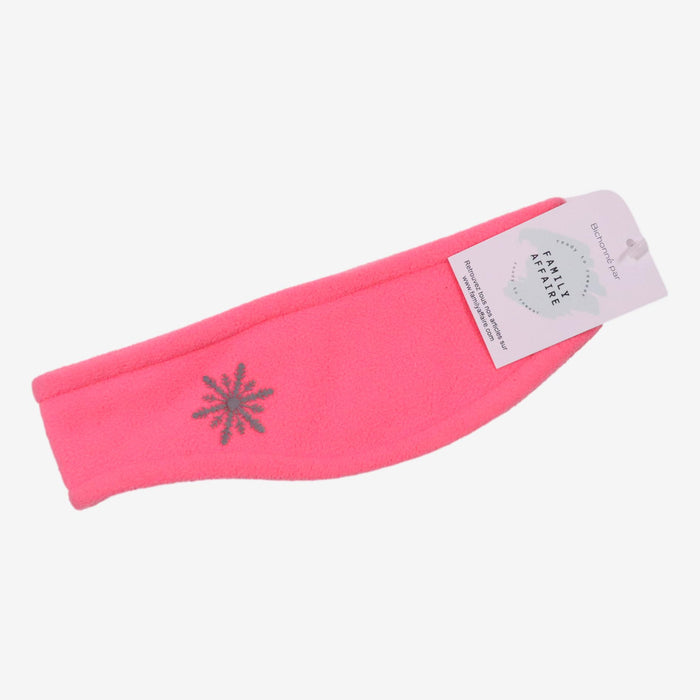 THINSULATE Bandeau en polaire rose