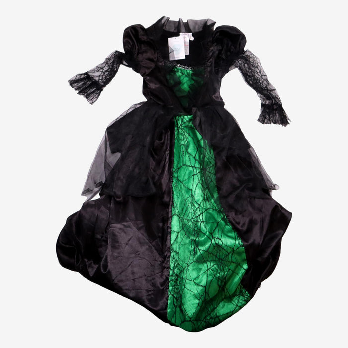 WICKED COSTUMES 3/4 ans Robe de sorcière noire et verte