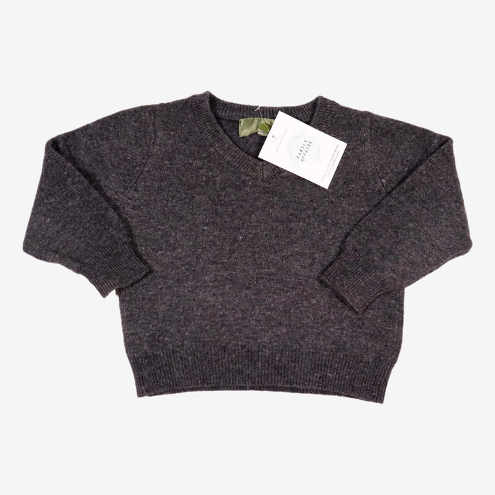 TROIZENFANTS 18m pull gris en V