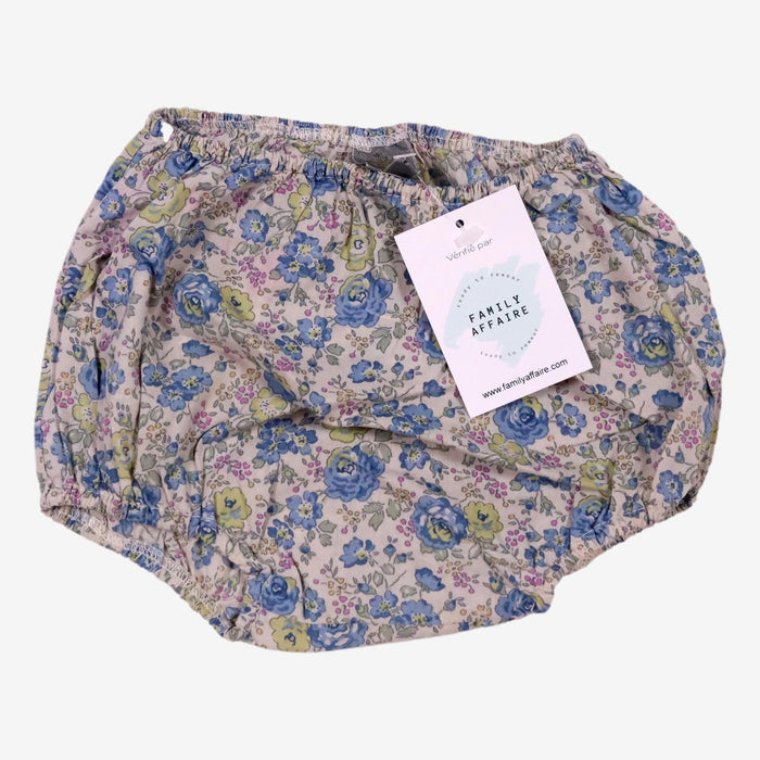 BONTON 6 mois Bloomer imprimé florale bleu