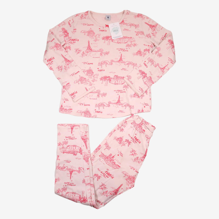 PETIT BATEAU 10 ans pyjama motif Paris