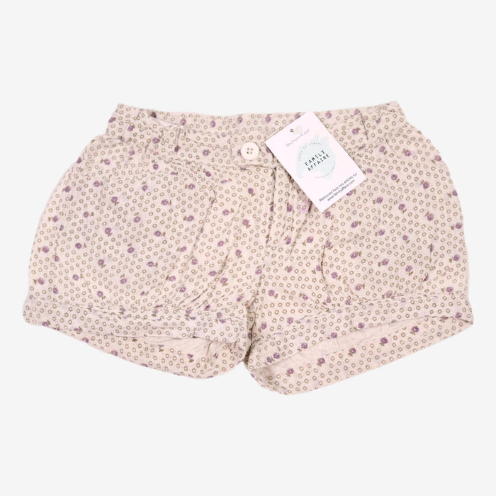 BONPOINT 6 ans short motif parme