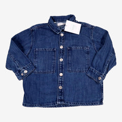 ZARA 2/3 ans veste ou surchemise jean brut