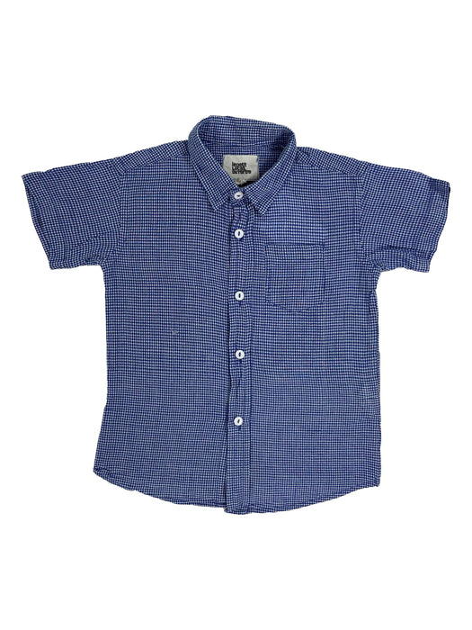 LE PETIT LUCAS DU TERTRE 3 ans chemise carreaux bleus