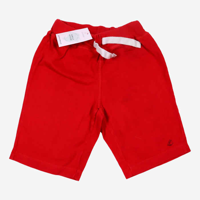 PETIT BATEAU 6 ans Short jogging rouge