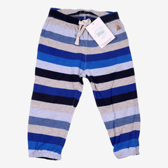 GAP 2 ans Pyjama jogging à rayures bleues