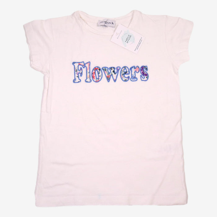 BLEU COMME GRIS 8 ans t-shirt Flowers