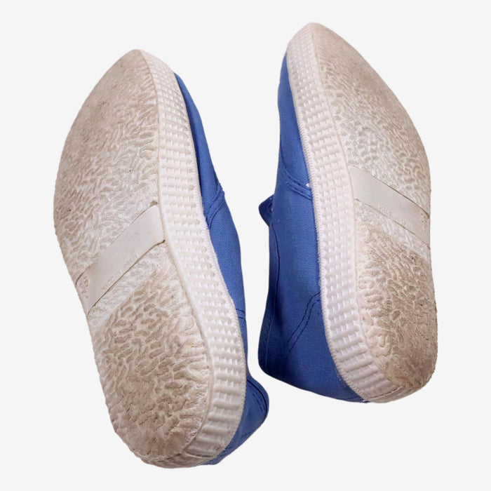 HAMPTON P35 baskets en toile bleu