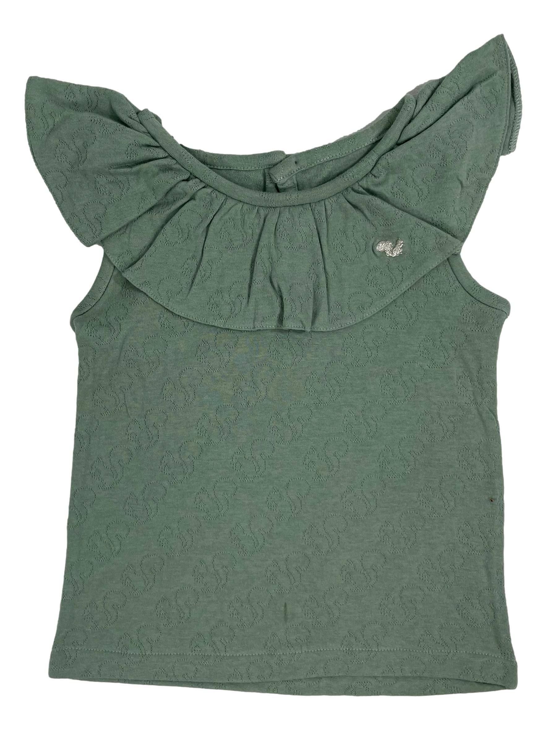 RISU RISU outlet  4 ans tee shirt coton vert