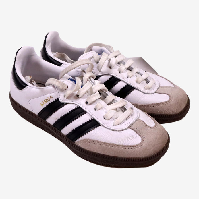 ADIDAS P29 basket samba blanche semelle marron