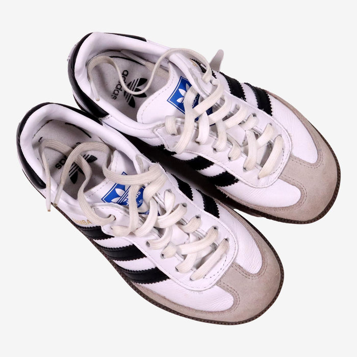 ADIDAS P29 basket samba blanche semelle marron