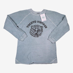 TOCOTO VINTAGE 10 ans sweat fin lion