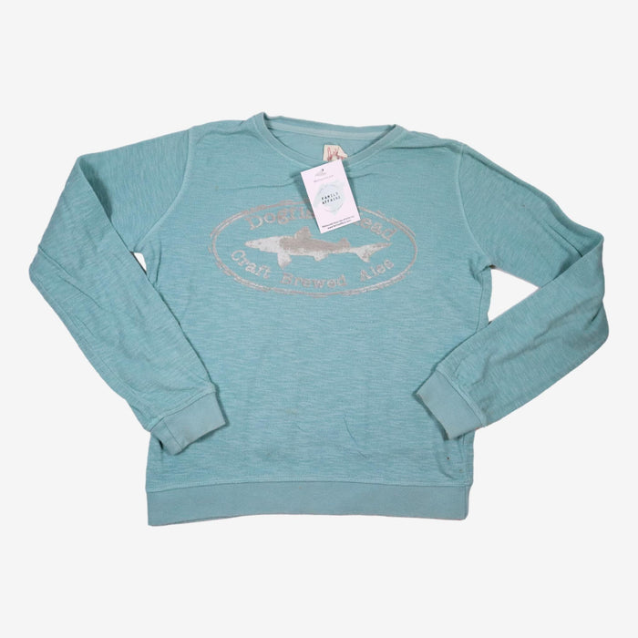 SWILDENS 8 ans sweat bleu poisson