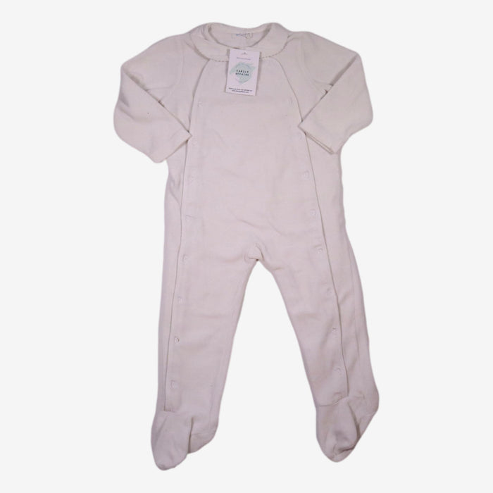 BOUTCHOU 2 ans pyjama blanc col claudine