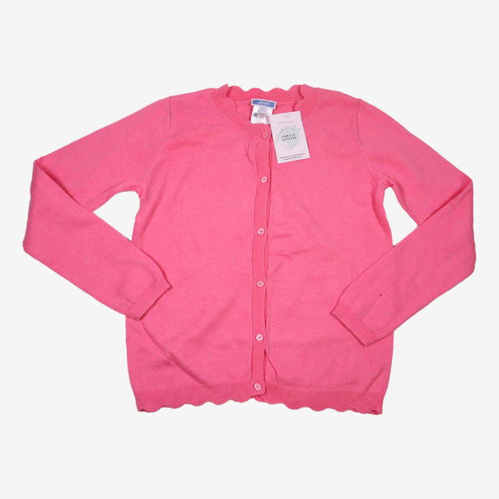 JACADI 10 ans gilet rose col pétale