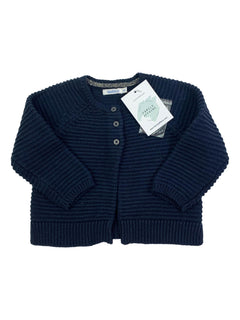 BOUTCHOU 6 mois Gilet marine maille