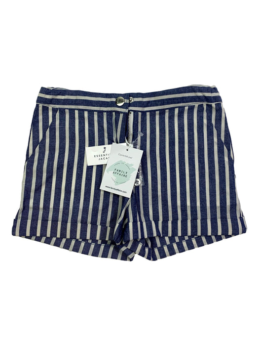 JACADI NEUF 5 ans Short rayé bleu