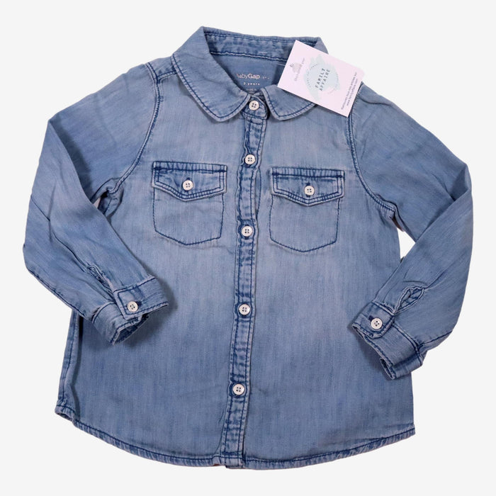 GAP 3 ans Chemise en chambray