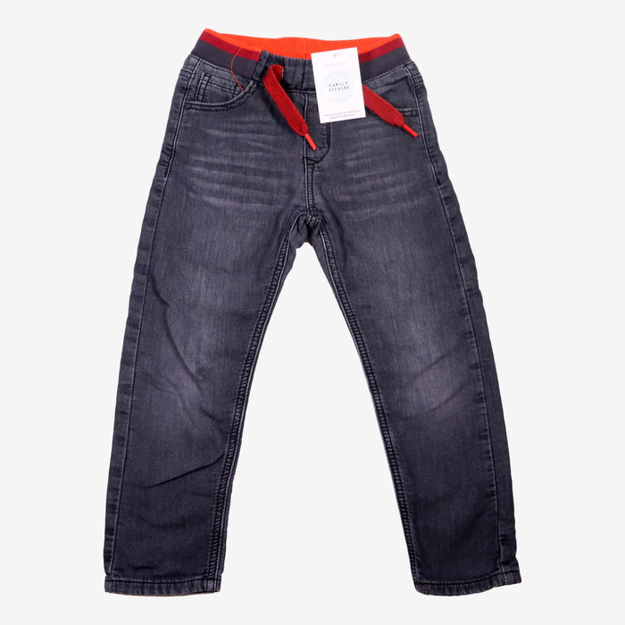 CATIMINI 5 ans Pantalon chambray gris anthracite