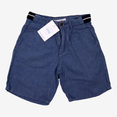 ZARA 6 ans Short taille élastique bleu