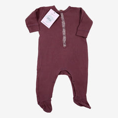 BONPOINT 1 mois pyjama violet