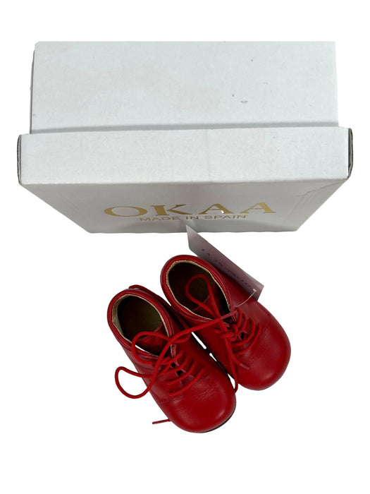 OKAA P21 chaussures rouge en cuir