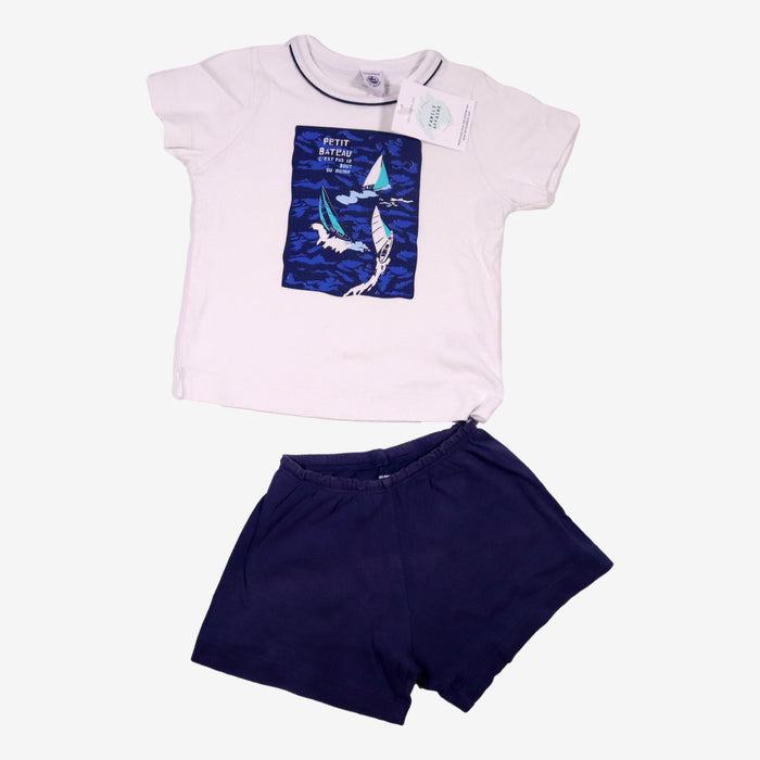 PETIT BATEAU 3 ans pyjama haut & short