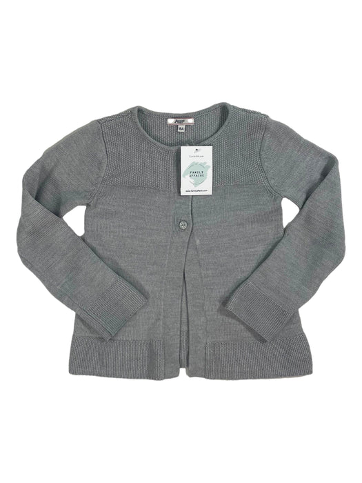 JACADI 8 ans gilet gris en laine