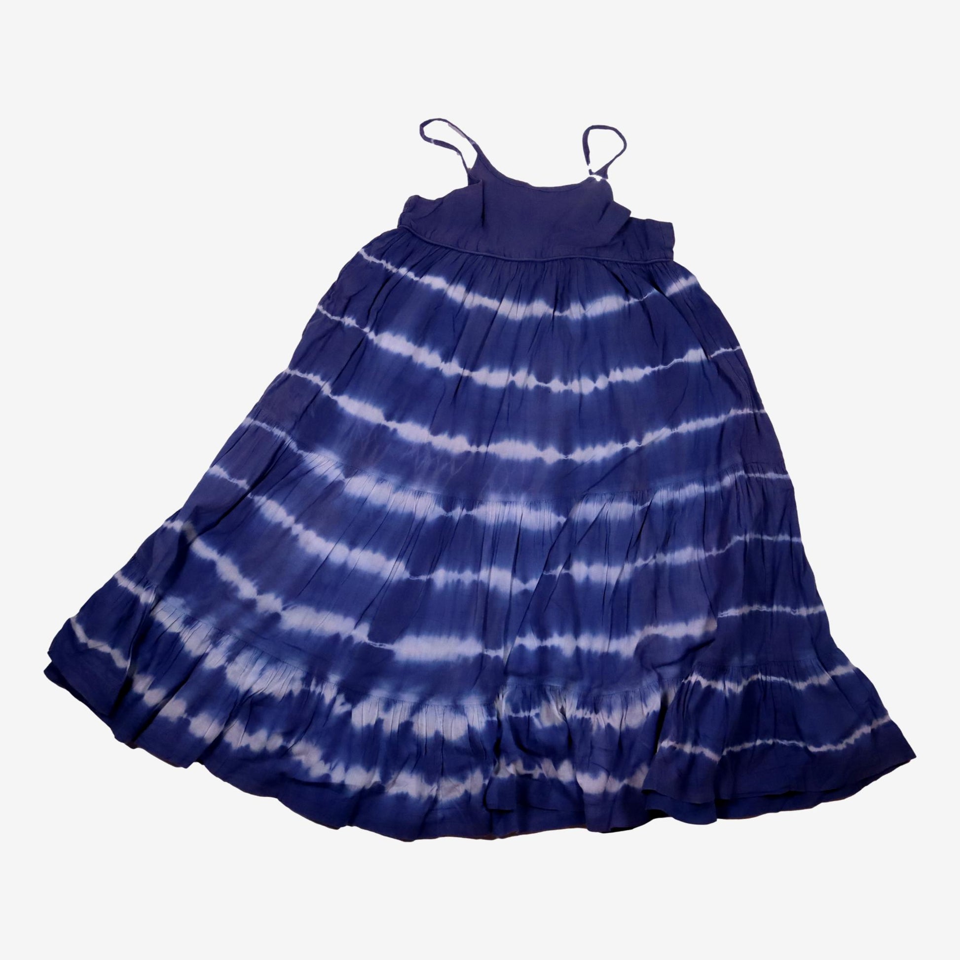 BONTON 9 ans robe tie dye bleu