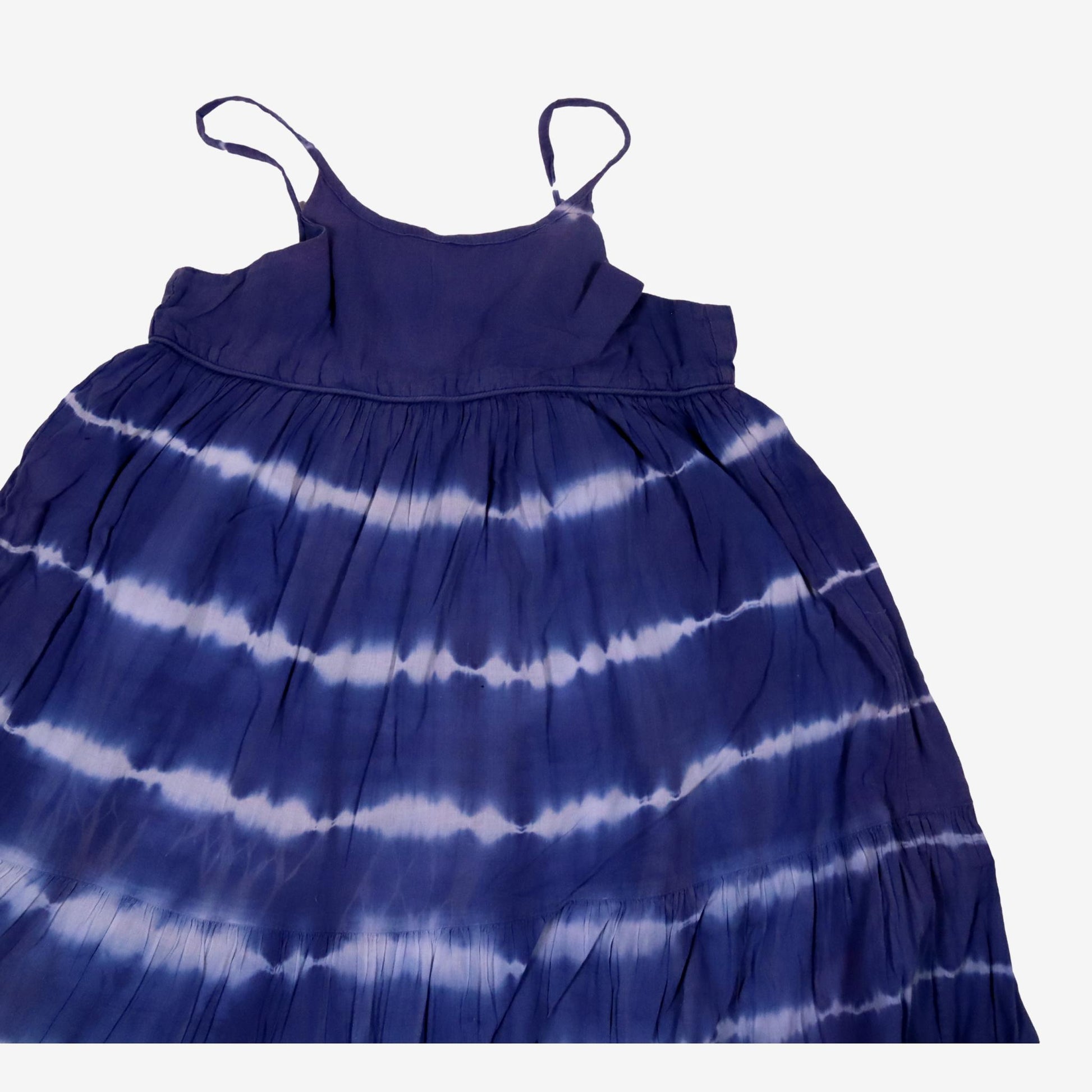 BONTON 9 ans robe tie dye bleu